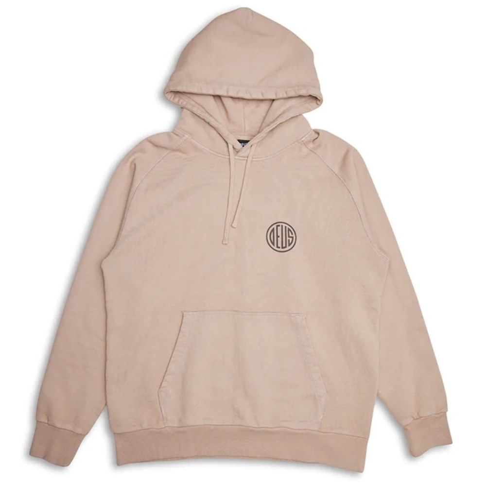 Deus Ex Machina Pill Logo Hoodie Khaki Mens Size Small